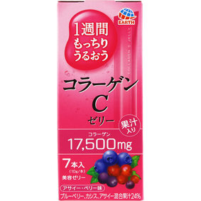 ※1週間もっちりうるおうコラーゲンCゼリー 70g(10g×7本)