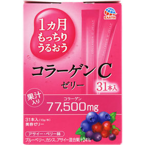 ※1カ月もっちりうるおうコラーゲンCゼリー 310g(10g×31本)