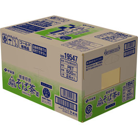 伝承の健康茶 そば茶 500mL×24本