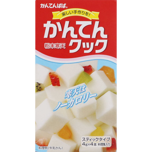 かんてんぱぱ かんてんクック 16g 4g 4本 の商品情報 ココカラクラブ ドラッグストアのココカラファイン