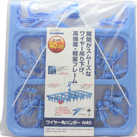 ワイヤー角ハンガーN40 1個