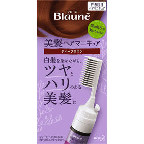 ブローネ美髪ヘアマニキュア クシ付 ティーブラウン 72.0g