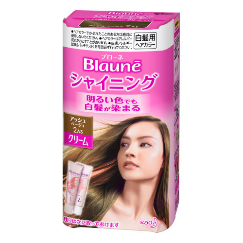 ブローネ シャイニングヘアカラー クリーム 2as アッシュベージュ 1個 ブローネ シャイニングヘアカラー クリーム 2as アッシュベージュ 1個