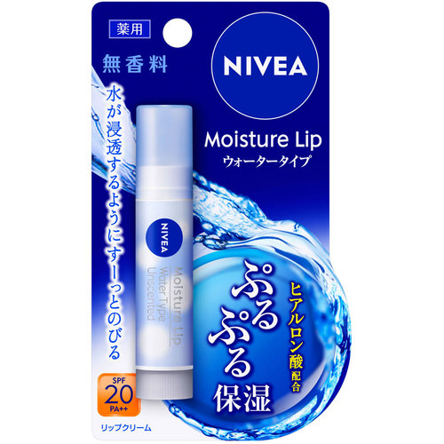 ニベア モイスチャーリップ ウォータータイプ 無香料 3 5gの商品情報 ココカラクラブ ドラッグストアのココカラファイン