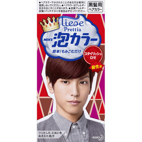 リーゼ プリティア メンズ泡カラー スタイリッシュロゼ 1個
