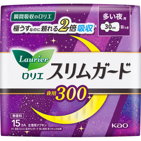 ロリエ スリムガード 多い夜用 300 15個