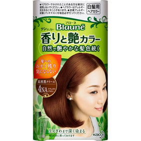 ブローネ 香りと艶カラー クリーム 4NA ナチュラルブラウン 1個