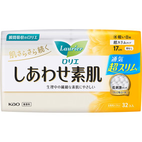 ロリエ しあわせ素肌 超スリム 軽い日 羽なし 32個