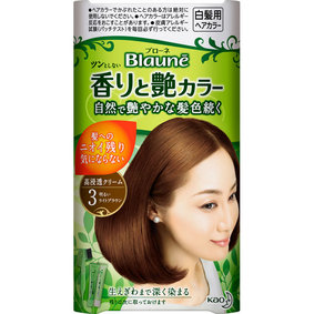 ブローネ 香りと艶カラー クリーム 3 明るいライトブラウン 1個