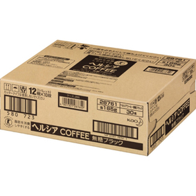 ※ヘルシアコーヒー 無糖ブラック 185g×30本