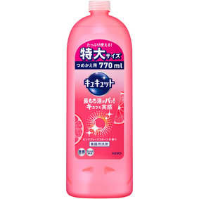 キュキュット ピンクグレープフルーツの香り つめかえ用 770mL