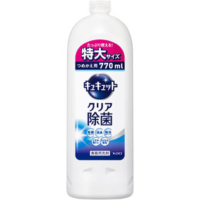 キュキュット クリア除菌 つめかえ用 770mL