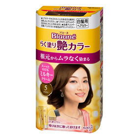 ブローネ らく塗り艶カラー 5 ブラウン 1個