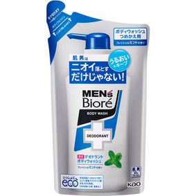 メンズビオレ 薬用デオドラントボディウォッシュ フレッシュなミントの香り つめかえ用 380mL