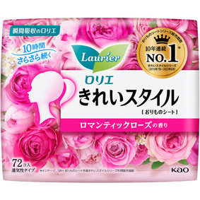 ロリエ きれいスタイル ロマンティックローズの香り 72個