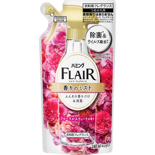 ハミングフレアフレグランス ミスト フローラルスウィート つめかえ用 240mLの商品情報|【ココカラクラブ】ドラッグストアのココカラファイン ハミングフレアフレグランス ミスト フローラルスウィート つめかえ用 240mLの商品情報|【ココカラクラブ】ドラッグストアのココカラファイン