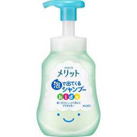 メリット 泡で出てくるシャンプーキッズ ポンプ 300mL