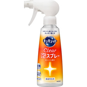 キュキュット CLEAR泡スプレー 本体 300mL