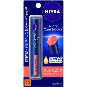 ニベア リッチケア&カラーリップ フレンチピンク 2.0g