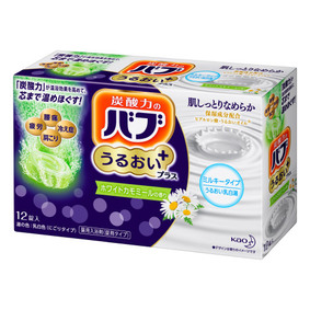 バブ うるおいプラス ホワイトカモミールの香り 40g×12錠