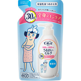 ビオレu 角層まで浸透する うるおいミルク 無香料 つめかえ用 250mL