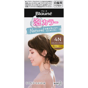 ブローネ 泡カラー 4N ナチュラリーブラウン 1個
