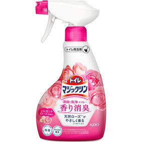 トイレマジックリン 消臭・洗浄スプレー ツヤツヤコートプラス エレガントローズの香り 本体 380mL