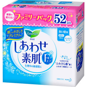 ロリエエフ しあわせ素肌 多い昼用 羽なし 52個
