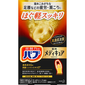 バブ メディキュア ほぐ軽スッキリ 70g×6錠