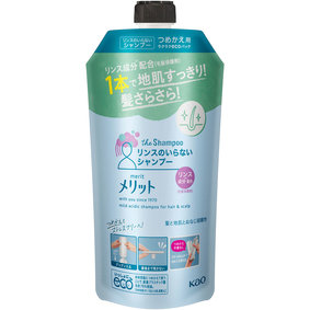 メリット リンスのいらないシャンプー つめかえ用 340mL