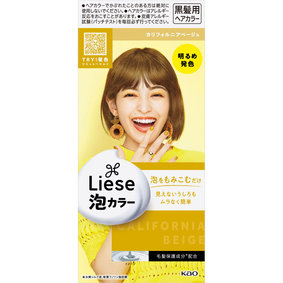 リーゼ 泡カラー カリフォルニアベージュ 1個