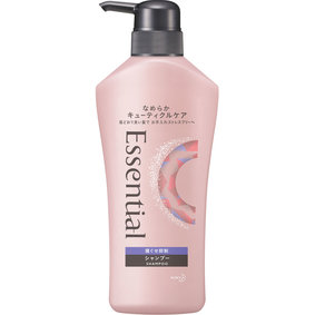 エッセンシャル 寝ぐせ抑制 シャンプー ポンプ 480mL