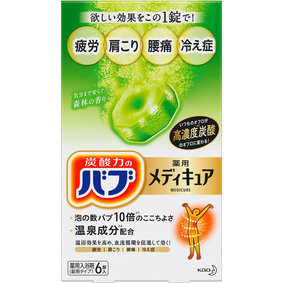 バブ メディキュア 森林の香り 70g×6錠