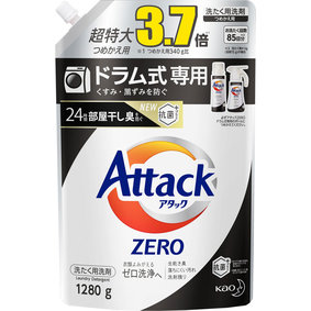 アタックZERO ドラム式専用 つめかえ用 超特大 1280g