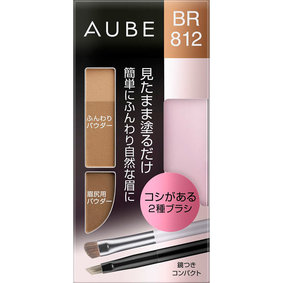 オーブ 見たまま塗るだけアイブロウコンパクト BR812 ブラウン 2.7g