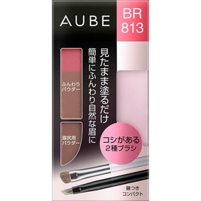 オーブ 見たまま塗るだけアイブロウコンパクト BR813 レッドブラウン 2.7g