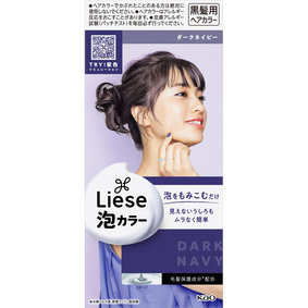 リーゼ 泡カラー ダークネイビー 1個