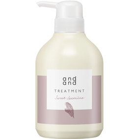 and and ときめく スウィートジャスミンの香り トリートメント ポンプ 480mL