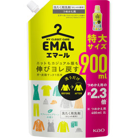 エマール リフレッシュグリーンの香り つめかえ用 900mL