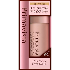 ソフィーナ プリマヴィスタ ナチュラルグロウ ラスティング リキッド オークル03 30mL