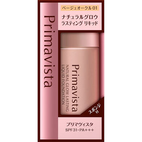 ソフィーナ プリマヴィスタ ナチュラルグロウ ラスティング リキッド BO1 ベージュオークル01 30mL