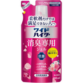 ワイドハイター クリアヒーロー 消臭ジェル フレッシュフローラルの香り つめかえ用 500mL