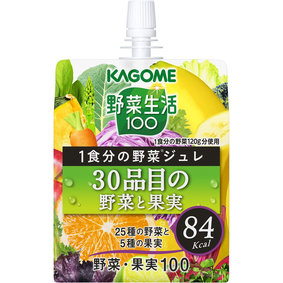 ※野菜生活100 1食分の野菜ジュレ30品目の野菜と果実 180g