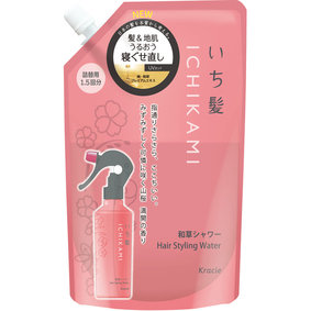 いち髪 髪&地肌うるおう寝ぐせ直し和草シャワー 詰替用 375mL