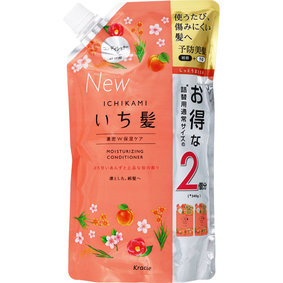 いち髪 濃密W保湿ケア コンディショナー 詰替用2回分 680g