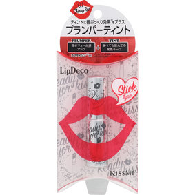 リップデコ プランパーティント スティック 01 チェリーレッド 4g