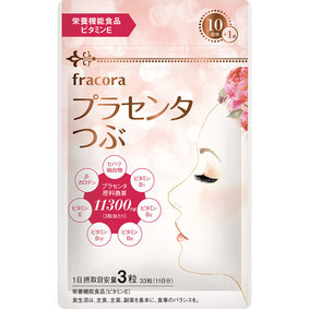 ※fracora プラセンタつぶ 15.51g(470mg×33粒)