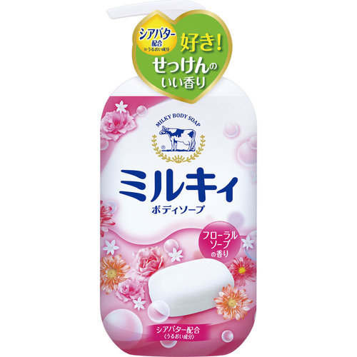 ミルキィボディソープ フローラルソープの香り ポンプ付 550mlの商品情報 ココカラクラブ ドラッグストアのココカラファイン