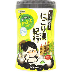いい湯旅立ちボトル にごり湯紀行 かぼすの香り 600g