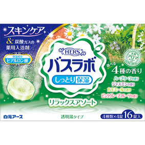 HERSバスラボ リラックスアソート 45g×16錠